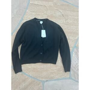A New Day Women's Black Sweater S Cozy Knit Bold Vibrant Casual NWT ES